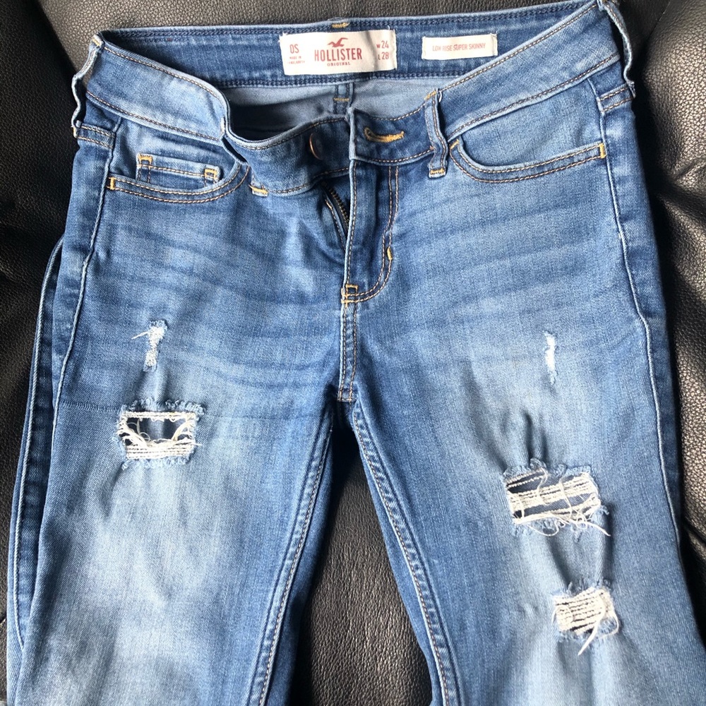 Hollister Lo Rise Super Skinny Jean 0S